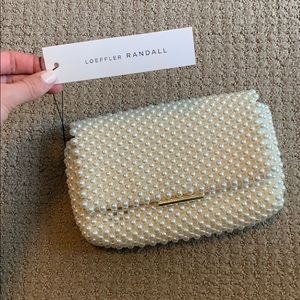 Brand-new Loeffler Randall pearl purse